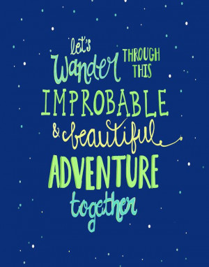 wander quote print love quote print inspirational by sweetestpie