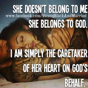 She belongs to God