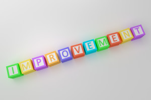 ... to change. Self-improvement is needed hugely in my life all the time