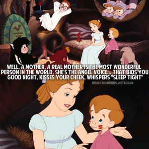 ... Disney Mothersday, Peter Pan Quotes, Peter Pan Mothers, Quotes Disney