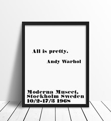 ... , motto, minimal, famous quote, inspirational, all is pretty, pop art