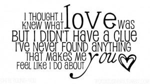 Country Love Song Lyrics Quotes