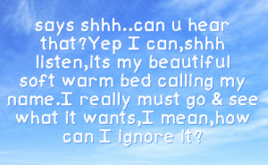 Bedtime Quotes and Sayings