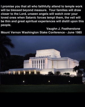 Temple quote Vaughn Featherstone