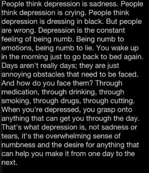 quote tumblr depressed depression sad suicidal suicide lonely quotes ...