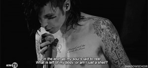 black veil brides song quote