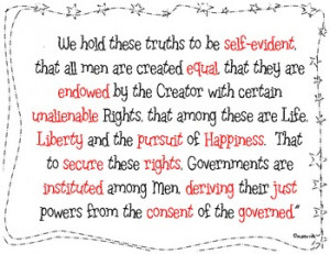 Declaration of Independence Social Contract Project