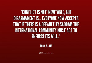 ... By Saddam The International Community Must Act To Enforce Its Will