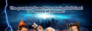 Superhero movie poster