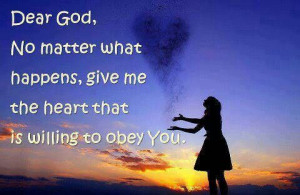 Obeying God