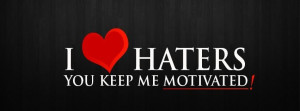 Love Haters Facebook Timeline Covers