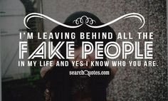 fake friends | Fake People Moving Forward Quotes | Fake People Quotes ...