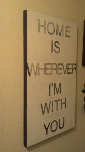 Apartment To Apartment: Pinterest Challenge: DIY Quote Wall Art ...