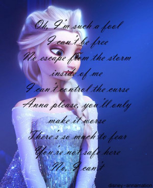 Disney Frozen's Elsa ️ Let it Go