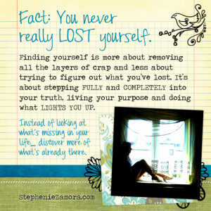 Instead of looking at what's missing, wrong or 