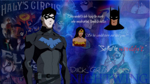Dick Grayson Young Justice Civvies 'so that he wouldn't,' - young ...