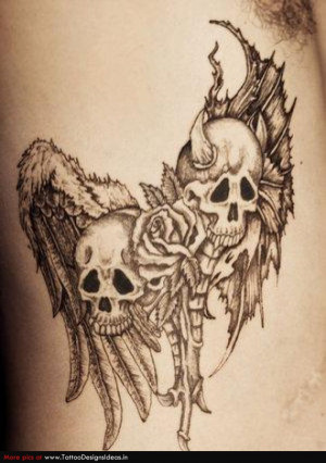 Good and Evil Tattoos good and evil