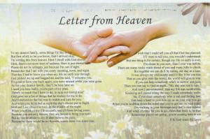 letter from heaven