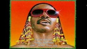 Stevie Wonder Happy Birthday