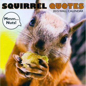 Home > Obsolete >Squirrel Quotes 2015 Wall Calendar