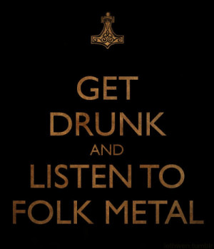 keep calm and listen to metal