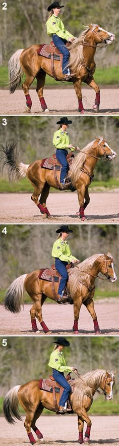 Sherry Cervi And Dinero Softening exercise for your speed horse with ...