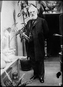 Alexander Graham Bell in his later years.