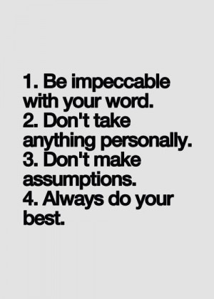 The four agreements