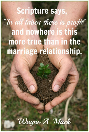 Successful Christian Marriages Require Hard Work