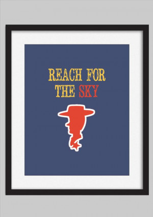 Woody Toy Story Quote Boys Decor Print by WalkerPhotoInvites, $5.00