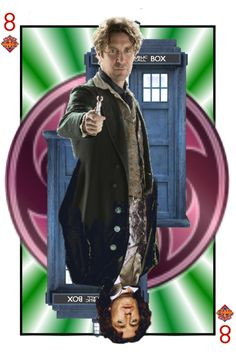 Doctor Who Eighth Doctor Evolution Playing Card by AntediluvianWhovian ...