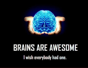 Brains are awesome.