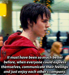 Can we just observe when he says “communicate their feelings and ...