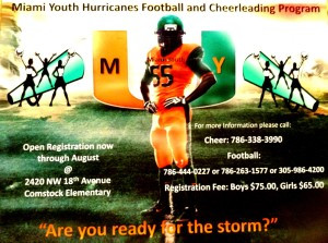 ... Youth Hurricanes Football & Cheerleading Registration Has Started