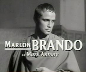 Description de l'image Marlon Brando in Julius Caesar trailer.jpg.