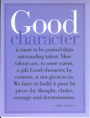 Are you Teaching Character Traits?