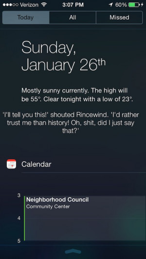 How To Add Random Quotes to Your iOS 7 Notification Center
