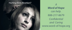 Word of Hope ... after an abortion