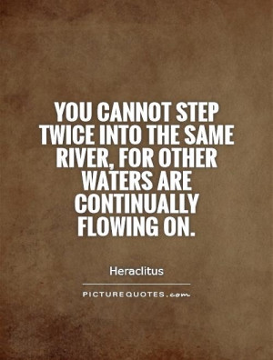 River Quotes Heraclitus Quotes