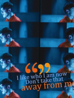 Simon from Misfits Quote I like who I am Wallpaper for Dell Latitude ...