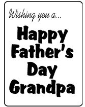 Happy Fathers Day Grandpa Printable Greeting Cards - This father's day ...