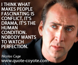 Quotes by Nicolas Cage