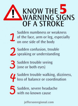 May is National Stroke Awareness Month – Know the Warning Signs ...
