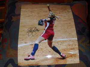 cat osterman totals for the night 5 5 jennie finch 11x14 s 1 1 cat ...