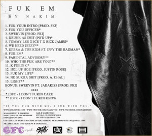 DOWNLOAD: Nakim - FUK EM (Album)