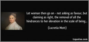 Lucretia Mott Quotes Womens Rights