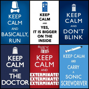 Keep calm Doctor Who by MiljanaS98