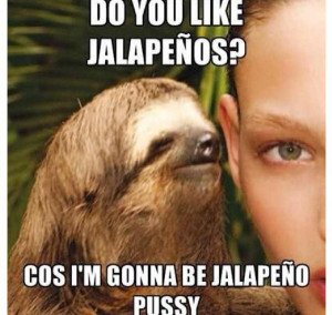 Dirty sloth joke