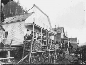 344-57Decker Bros. Building, Juneau, Alaska, 1893 (George Family)