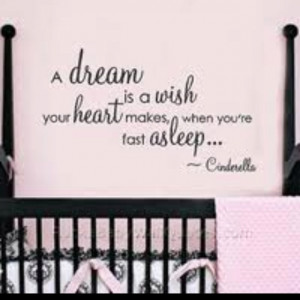 If i ever have a little girl! Princess wall quote